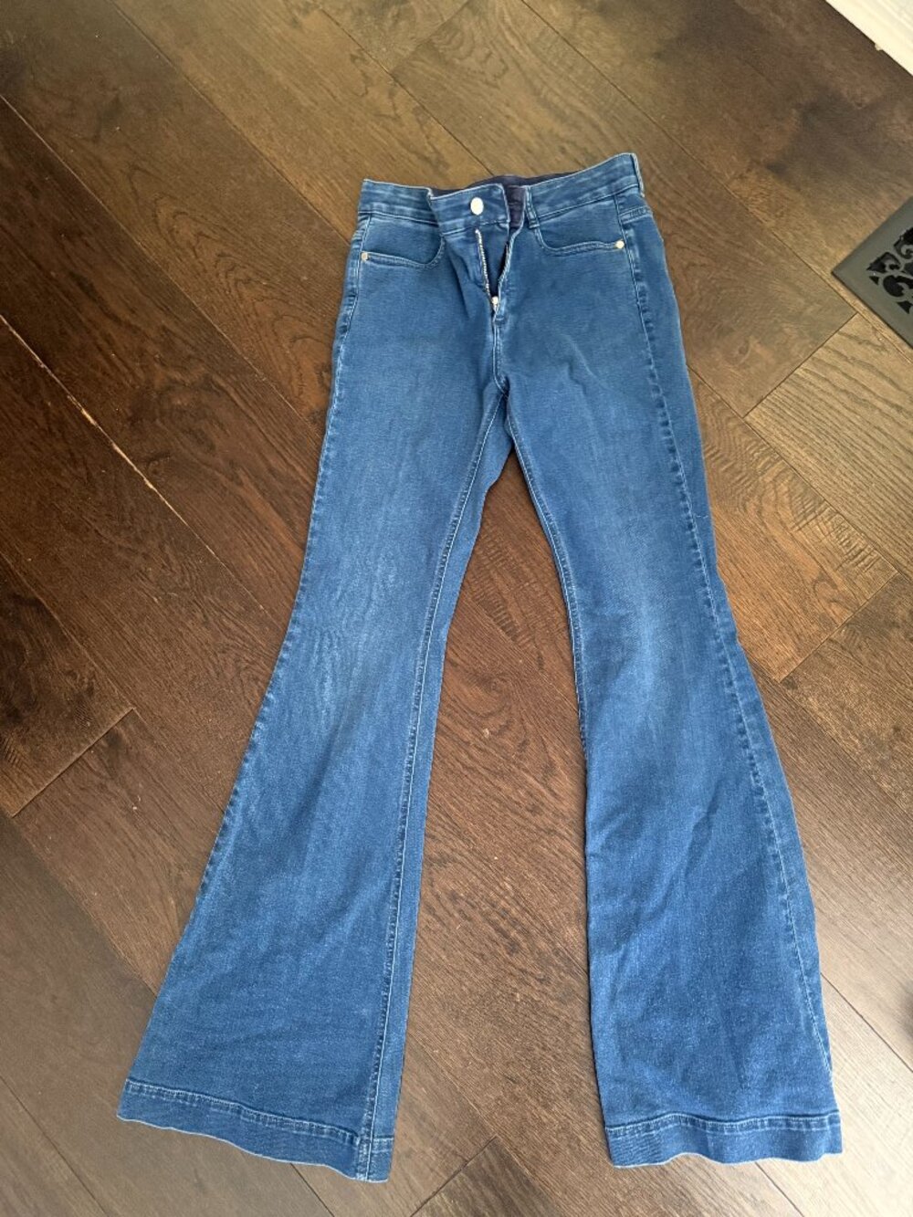 Stella McCartney Flare Jeans, Pale Blue, 30
